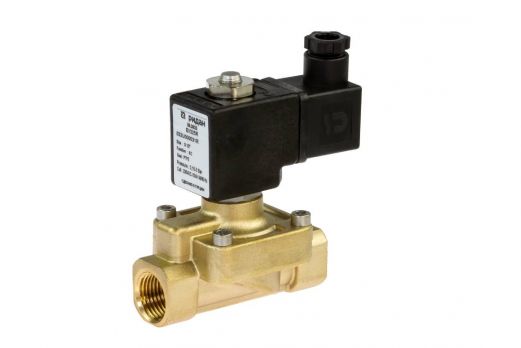 Ridan 032U000031R - Клапан электромагнитный EV225R, G1/2, PTFE, нормально закрытый, 0,15…5 бар, с катушкой 230В, 50/60 Гц