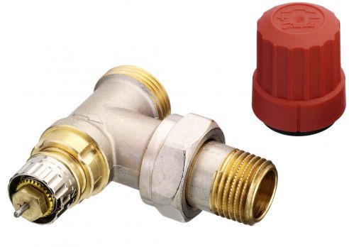 Danfoss 013G4201 - Клапан радиаторного терморегулятора RA-N 15, угловой, наружн. резьба Внимание! Клапан может использоваться только с термоголовкой типа RA