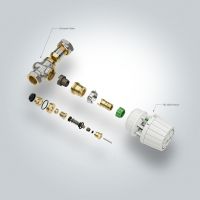 Danfoss 013G7715 - RA-DV клапан терморег., Ду 20 угловой(пр. класс 0301510644)