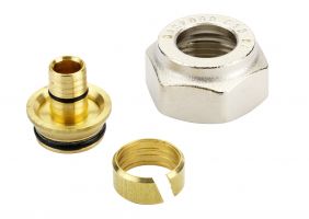 Danfoss 013G4155 - Компрессионные фитинги 15х2.5 мм R 3/4"