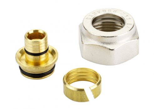 Danfoss 013G4157 - Компрессионные фитинги 16х1.5 мм R 3/4"