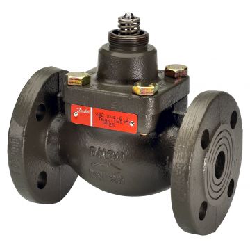 Danfoss 065B3053 - VFM 2 клапан регулирующий двухходовой фланцевый Ду 15 мм, Ру 25 бар, Kvs 1,0 м3/ч