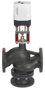 Danfoss 065B3125 - Регулирующий клапан 3-ходовой VF3 Ду 125