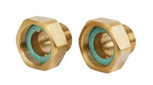 Danfoss 065B2004 - Резьбовые фитинги для VM2, Ду40, Ру25, наружная резьба, материал латунь CW617N