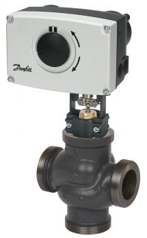 Danfoss 082H0121 - AME 438 SU Эл.привод аналог. 24В
