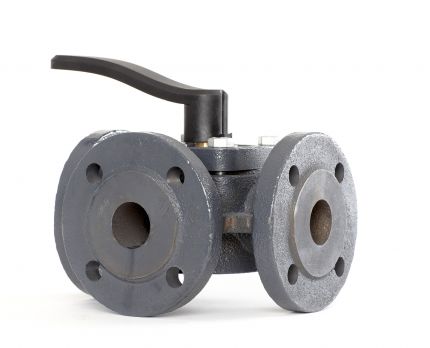 Danfoss 065Z0434 - Клапан рег. поворотный HFE3 DN80 Kvs150