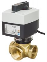Danfoss 082H0232 - Электрический привод для поворотных клапанов HRB,HRE,HFE тип AMB 182 с импульсным сигналом управления, 10 НМ 230 Вольт, скорость перемещения - 60 секунд на 90°