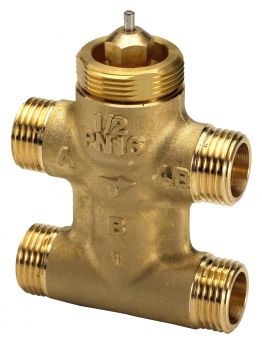 Danfoss 065Z2096 - Клапан регулирующий, трехходовой с байпасом VZL 4 Ру 16 Ду 20 Kv 3,5 T=1200C