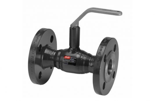 Danfoss 065N0320G - JIP Premium FF Кран шаровой фланцевый Ду40 Ру40 Тмакс=180С с рукояткой