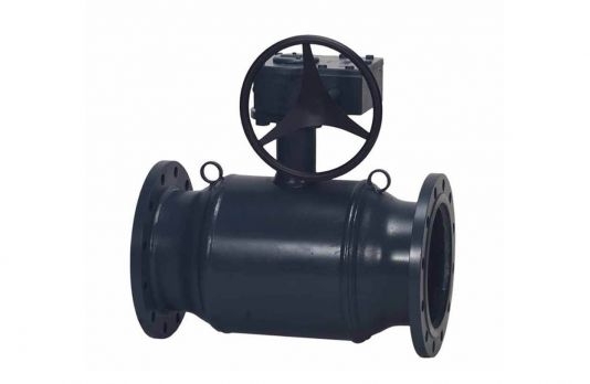 Danfoss 065N0251GG - Шаровой кран Jip Premium FF Ду150 Ру16 с установленным червячным редуктором, стандартный проход