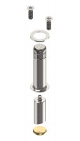 Danfoss 042U436532 - Клапан электромагнитный EV220W, Ду 18 мм, латунь,NBR,G 3/4, НО, с катушкой AS 230СS, 230В, 50/60 Гц