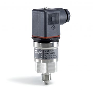 Danfoss 060G6101 - Преобразователь давления MBS1700, 0-10 бар, 4-20 мА, G 1/4