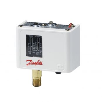 Danfoss 060-130366 - Реле давления KPI 35, диапазон -0,2-8 бар, заводская уставка 4,8 бар, дифференциал 1,4 бар, G1/4A, IP55