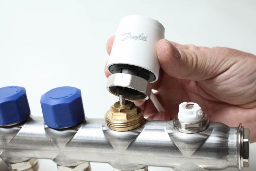 Danfoss 088H3112 - Термоэлектрический привод TWA-A, 230 В, Нормально закрытый